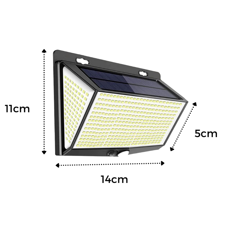 468 LED-Solarleuchte für den Außenbereich