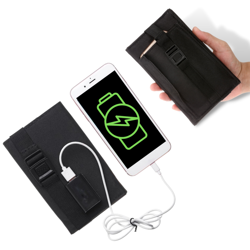 Tragbares Solarpanel Ladegerät mit USB-Anschlüssen