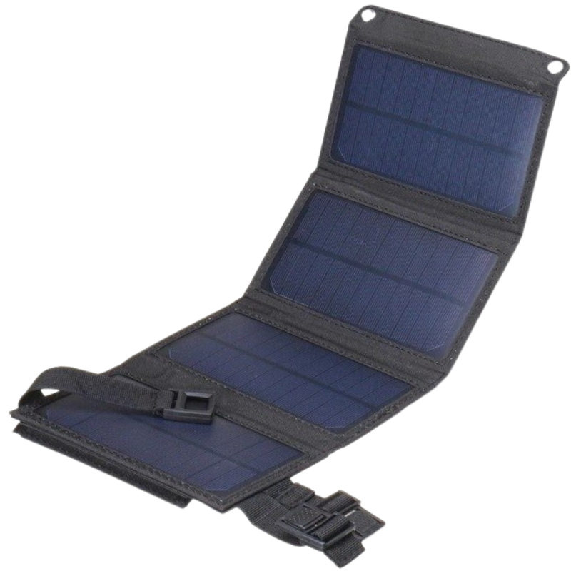 Tragbares Solarpanel Ladegerät mit USB-Anschlüssen