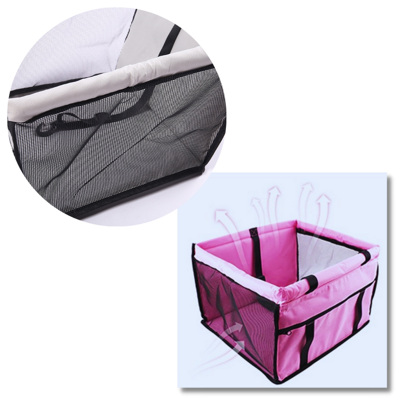 Hundetransporter mit verstellbarem Sitz
