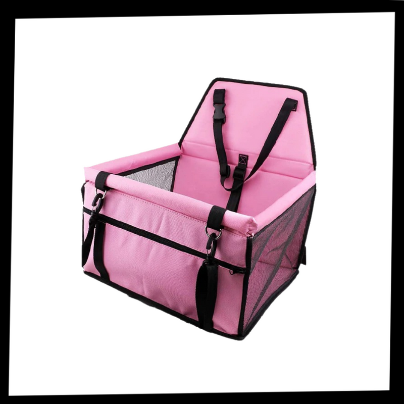 Hundetransporter mit verstellbarem Sitz