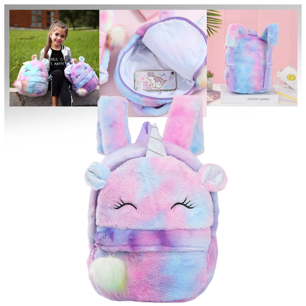 Plüsch Einhorn Mädchen-Rucksack