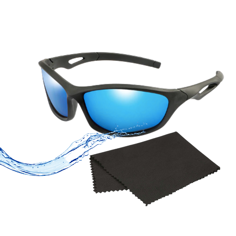 Polarisierte Sport-Sonnenbrille für Kinder mit Riemen