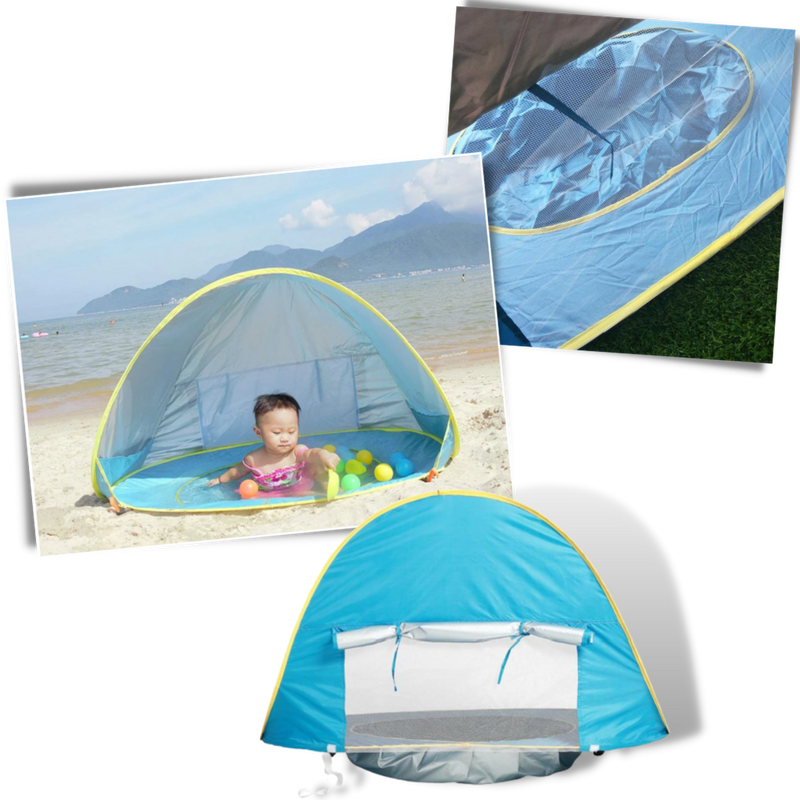 Tragbares Baby-Strand-Zelt mit Mini-Pool