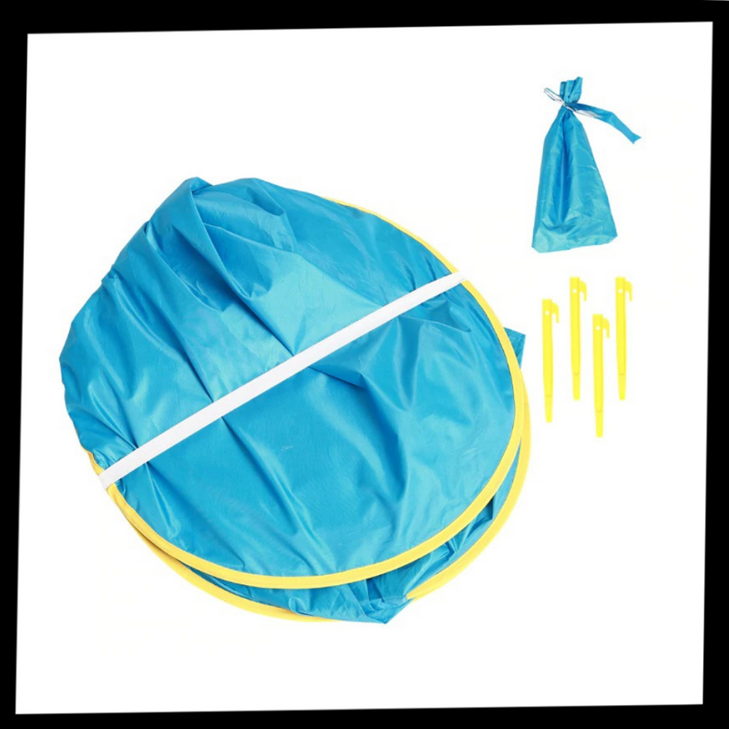Tragbares Baby-Strand-Zelt mit Mini-Pool