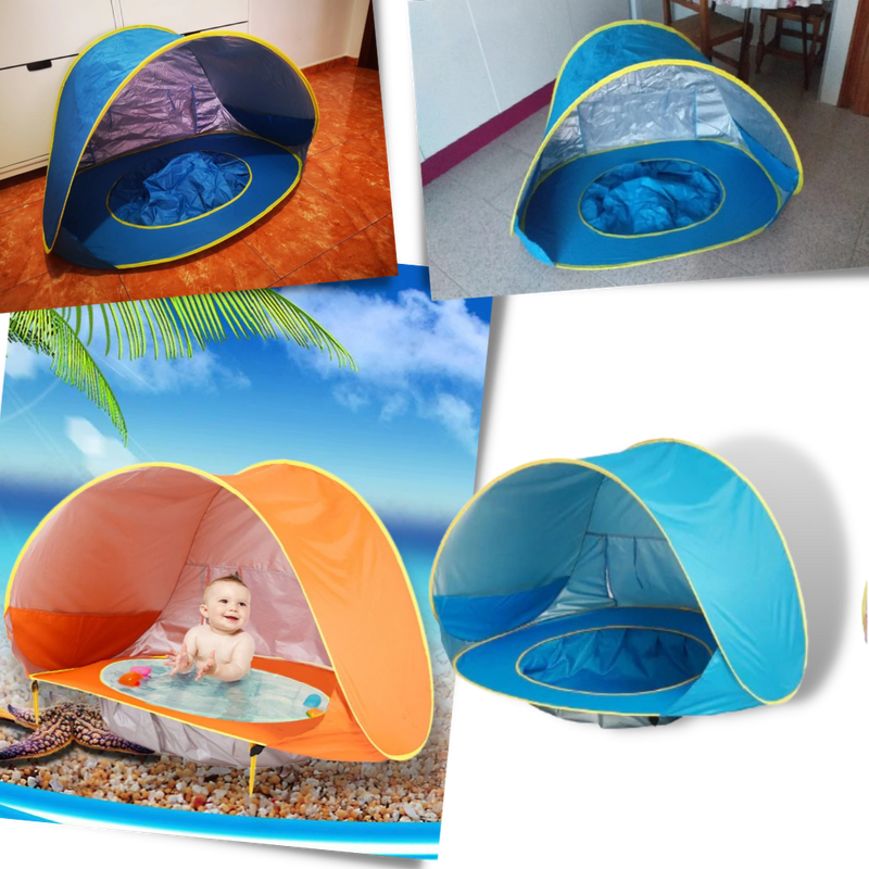 Tragbares Baby-Strand-Zelt mit Mini-Pool