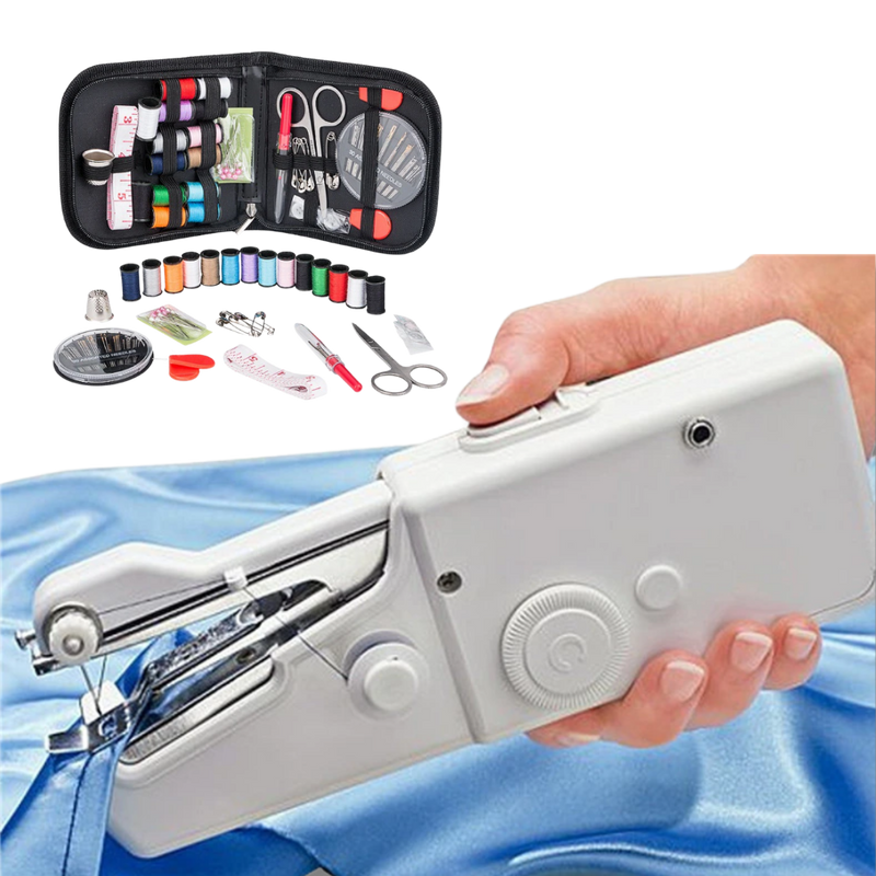 Handnähmaschine und Nähzeug