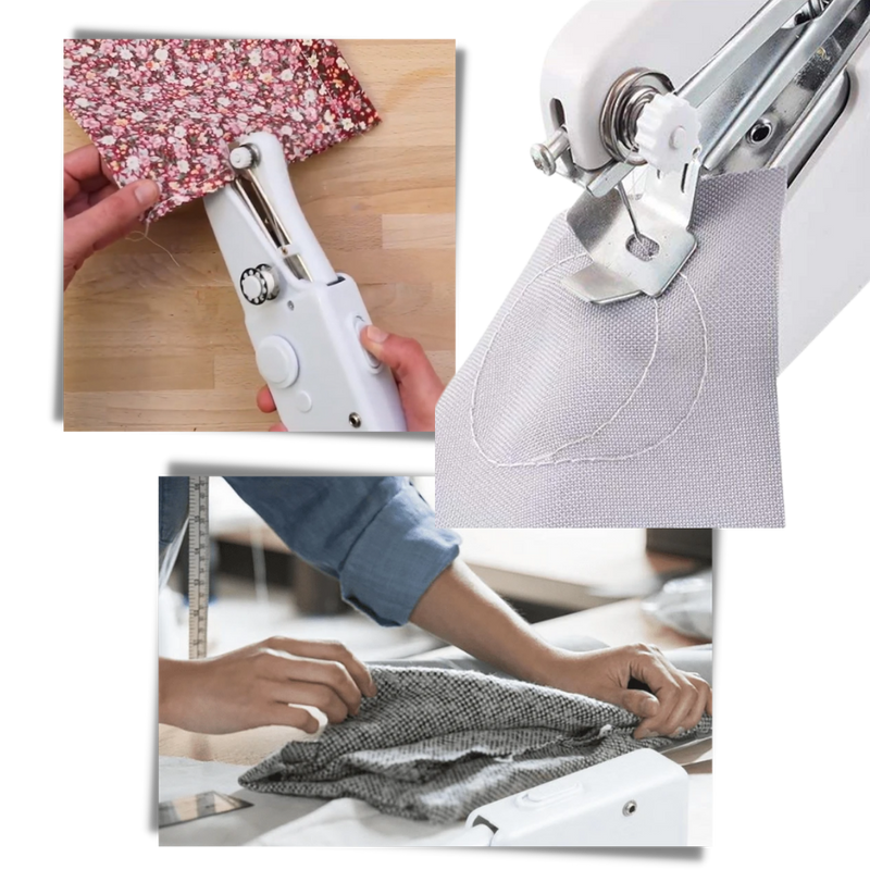 Handnähmaschine und Nähzeug