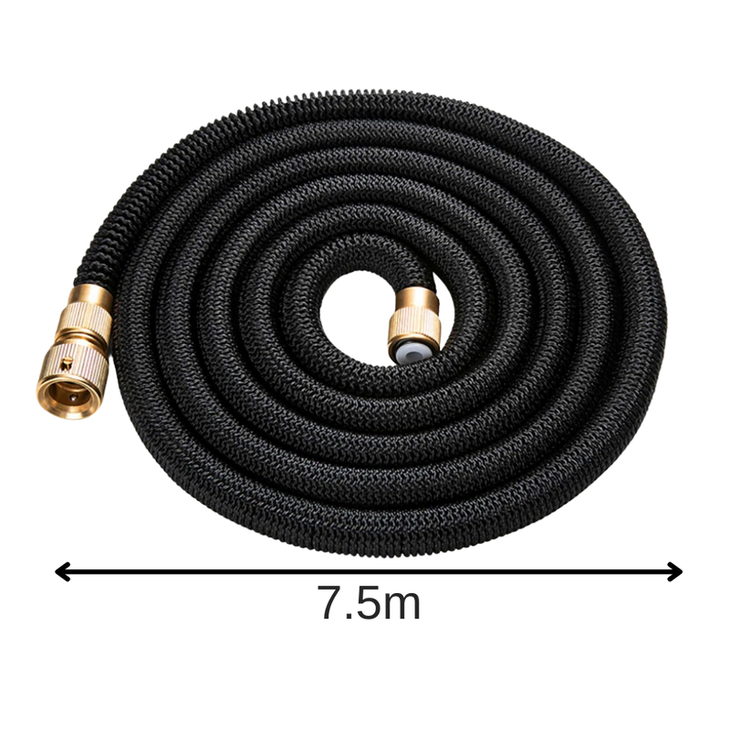 7,5 m Premium-Gartenschlauch, dehnbar
