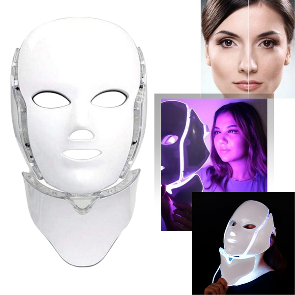Professionelle LED Foton Lichttherapie Maske