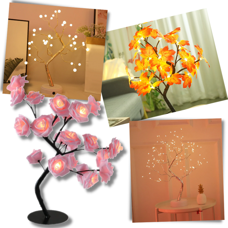 Entzückende Rosenbaum-Lampe