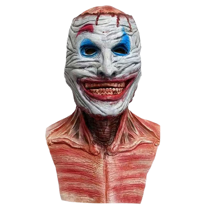 Realistische Halloween Horror Doppelmaske