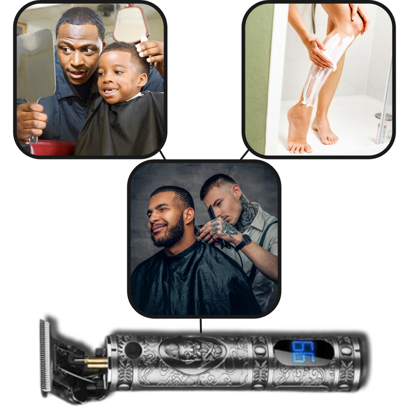 Wiederaufladbare Friseur-Haarschneidemaschine