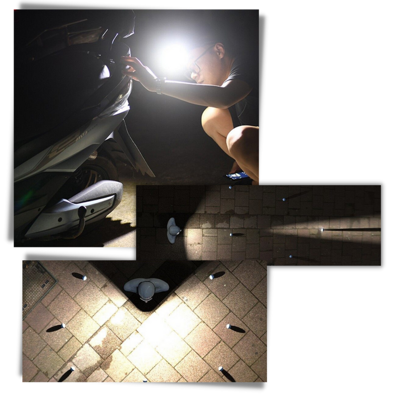 Wiederaufladbare LED-Stirnlampe
