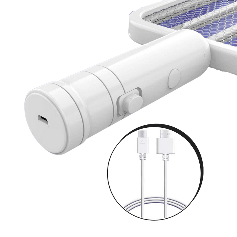 Wiederaufladbare USB LED elektrische Mückenklatsche