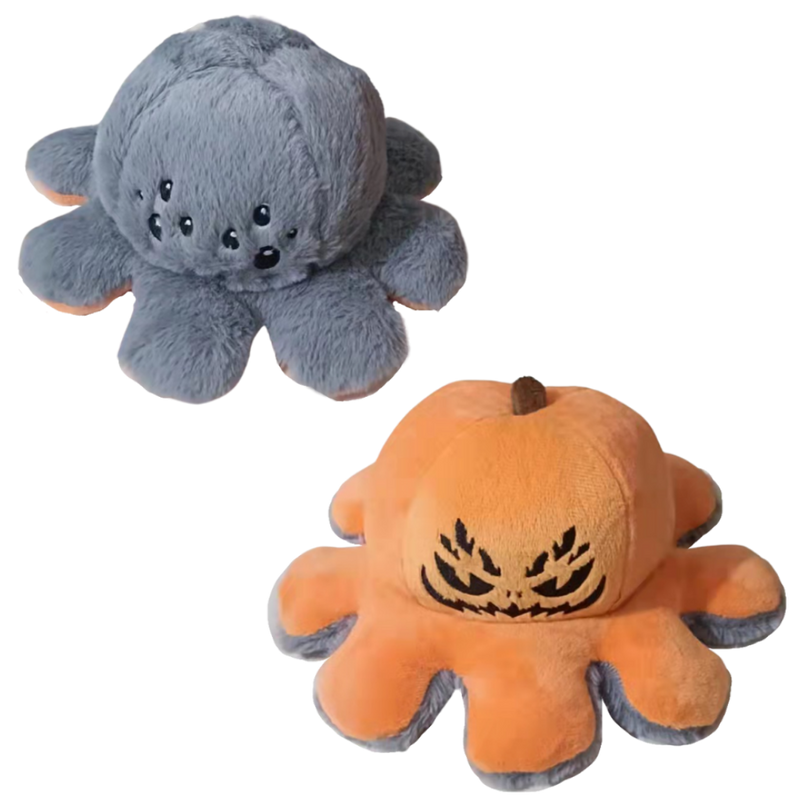 Umkehrbarer Mini-Oktopus Plüschtier