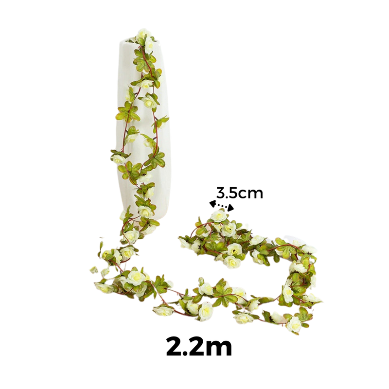 Künstliche Rosen-Girlande