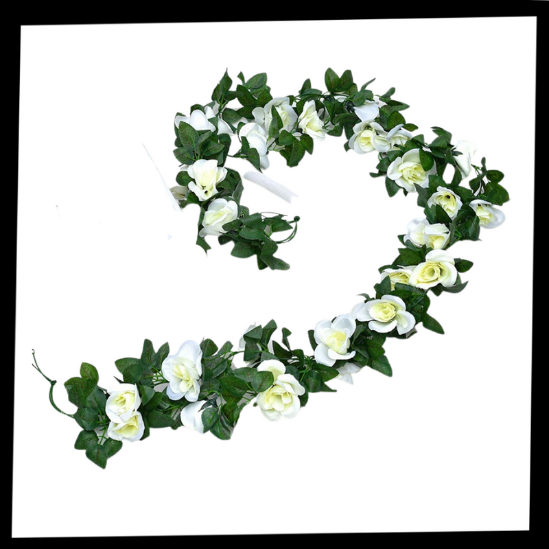 Künstliche Rosen-Girlande
