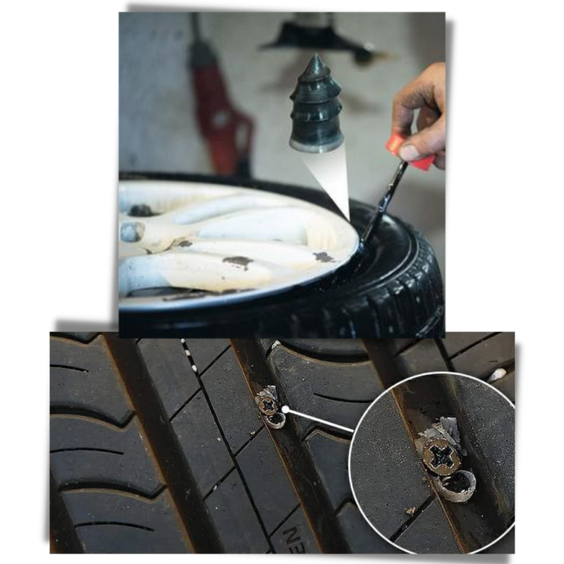 Reparaturnägel für Gummireifen