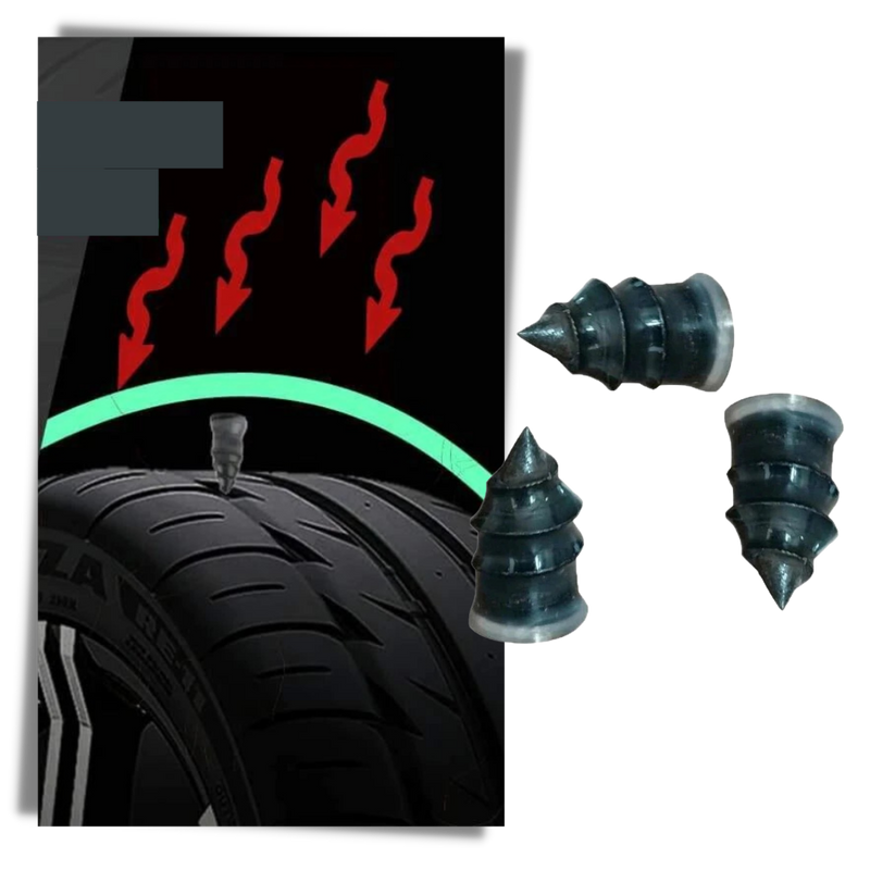 Reparaturnägel für Gummireifen