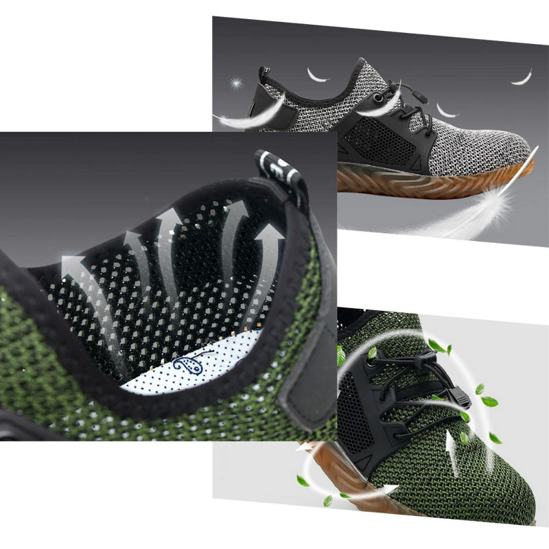 Bequeme Sicherheits-Turnschuhe