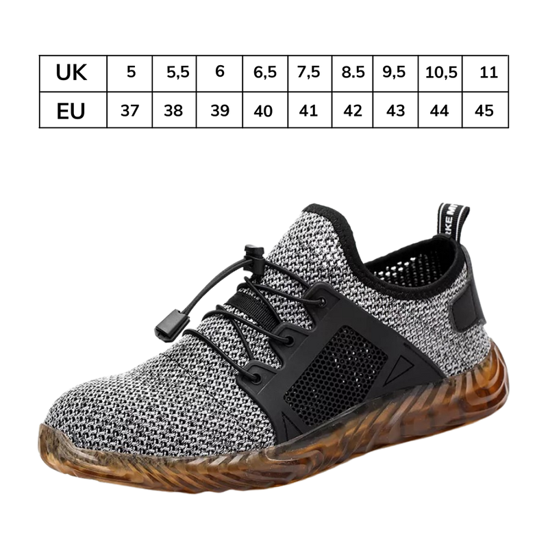Bequeme Sicherheits-Turnschuhe