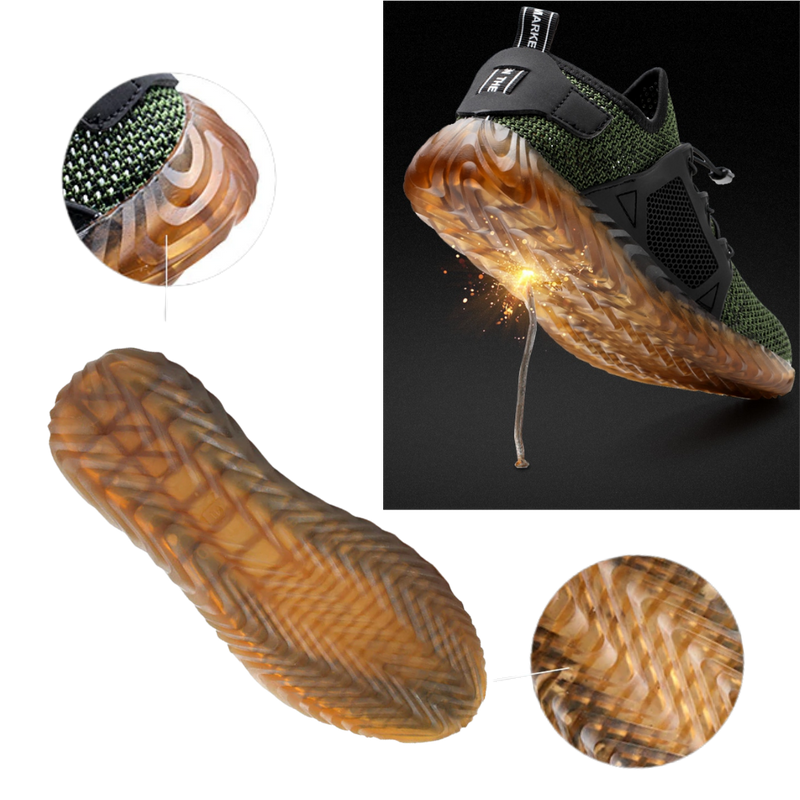 Bequeme Sicherheits-Turnschuhe