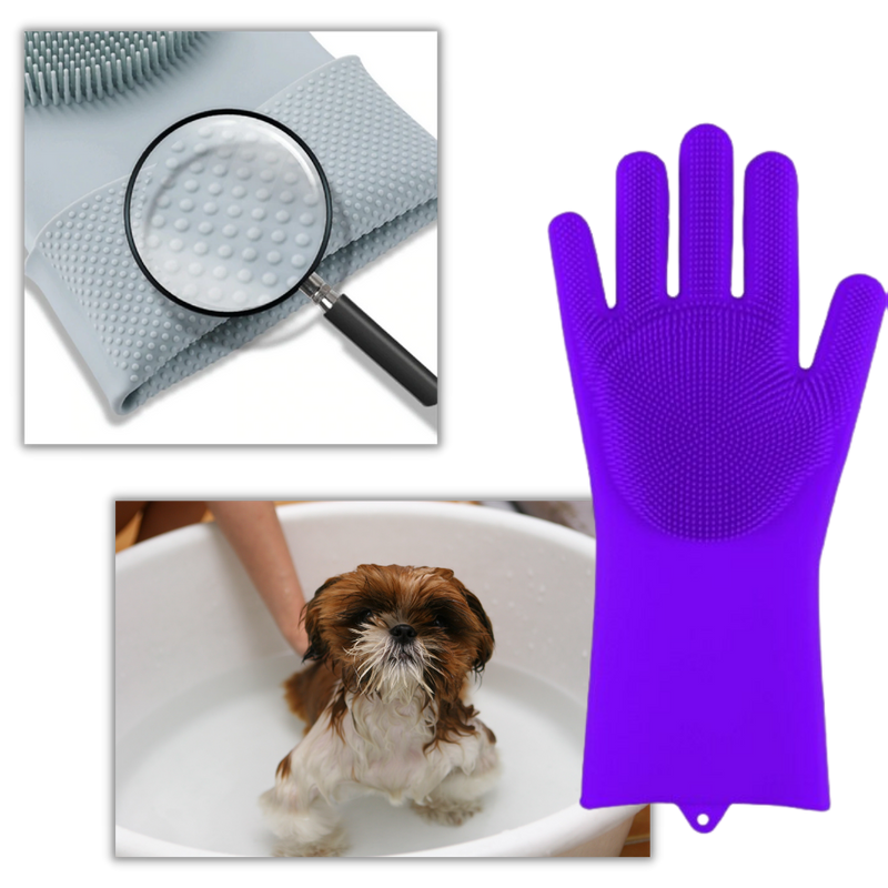 Mehrzweck-Silikon-Spülhandschuhe