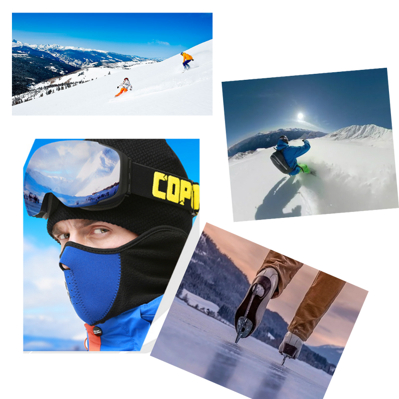Schneebrille mit Gläsern Bundle