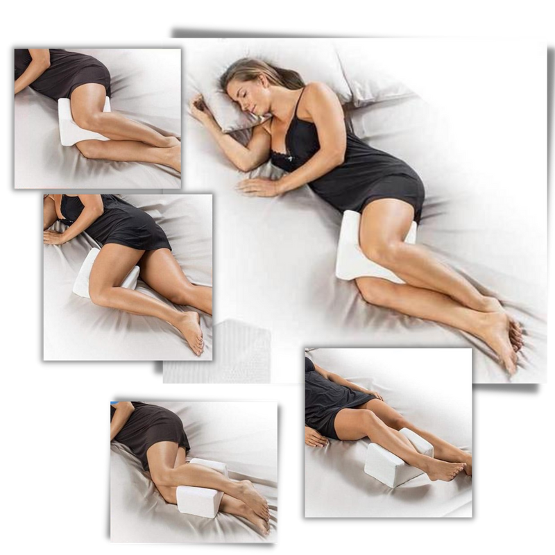Seitenschläfer-Knie- und Bein-Kopfkissen aus Memory Foam