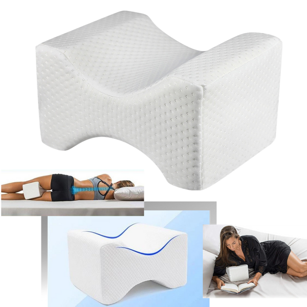 Seitenschläfer-Knie- und Bein-Kopfkissen aus Memory Foam
