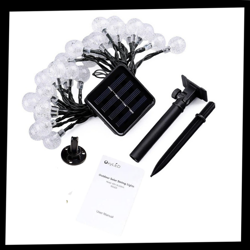 Solar Girlande Lichterkette