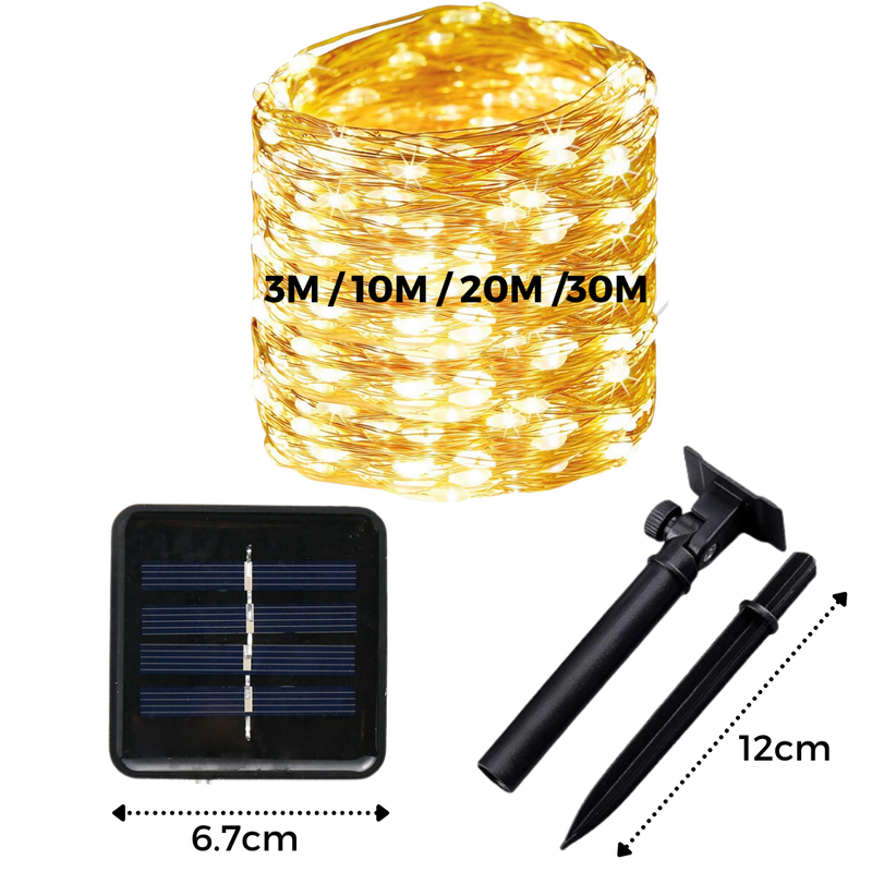 Solar-LED-Lichterkette