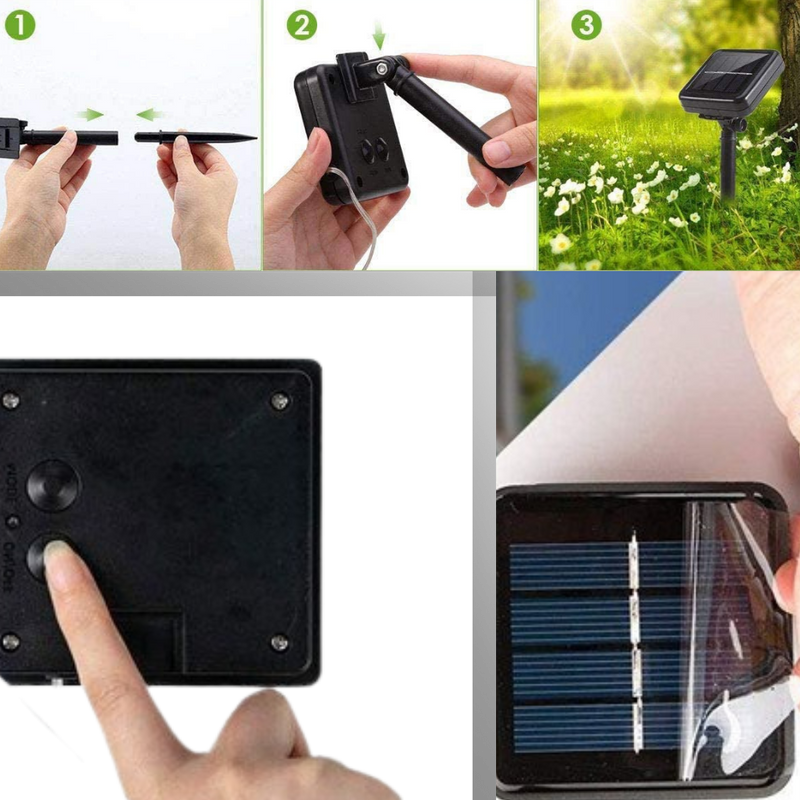 Solar-LED-Lichterkette