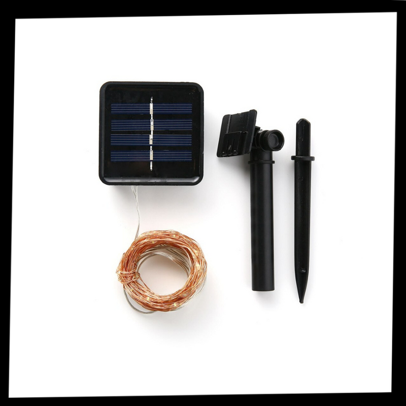 Solar-LED-Lichterkette