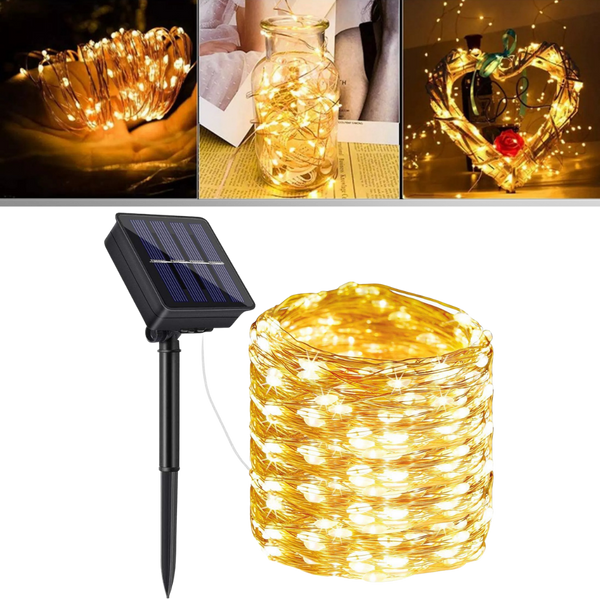 Solar-LED-Lichterkette