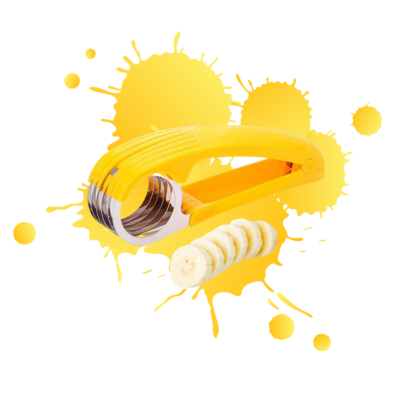 Bananenschneider aus Edelstahl