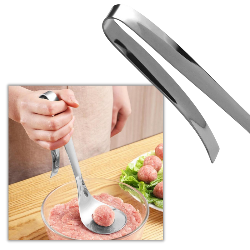 Edelstahl-Fleischklopferlöffel