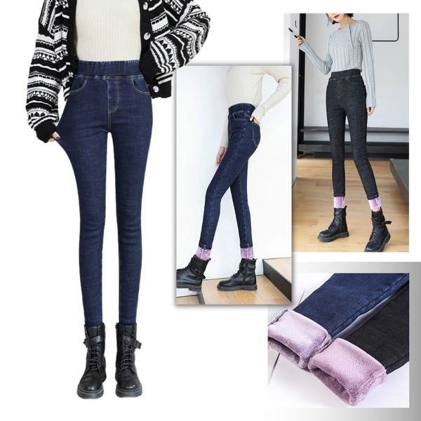 Thermische Fleecy-Jeggings für Frauen