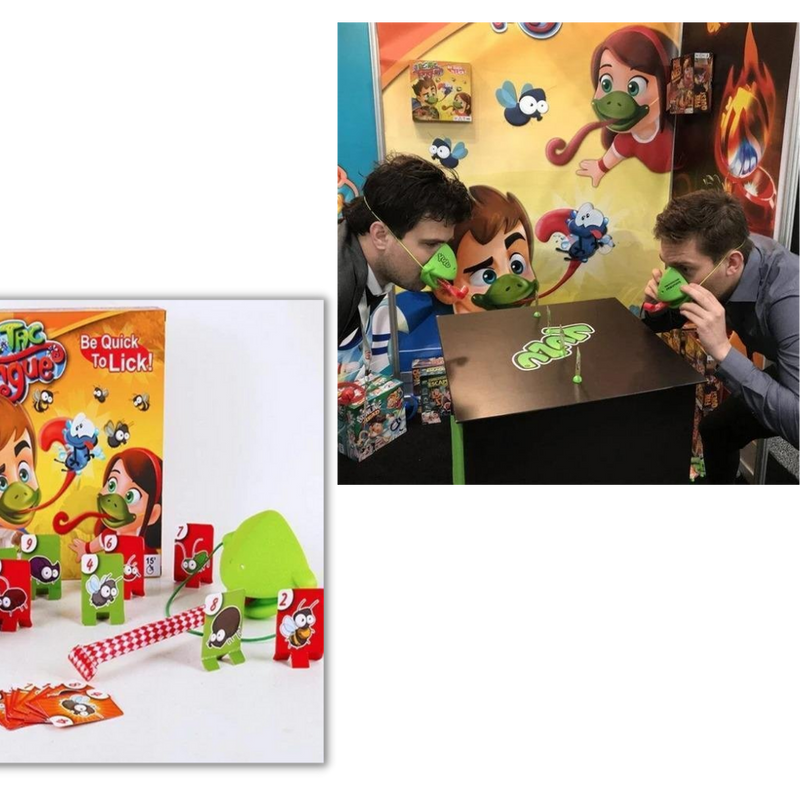 Tic Tac Tongue Puzzle Spiel