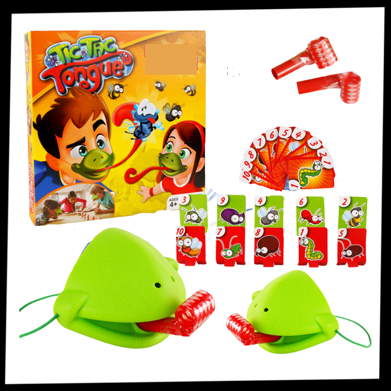 Tic Tac Tongue Puzzle Spiel