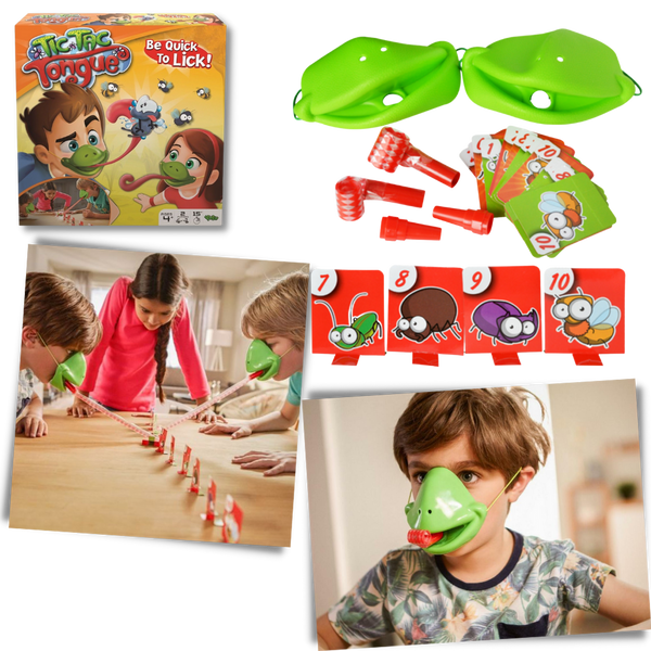 Tic Tac Tongue Puzzle Spiel