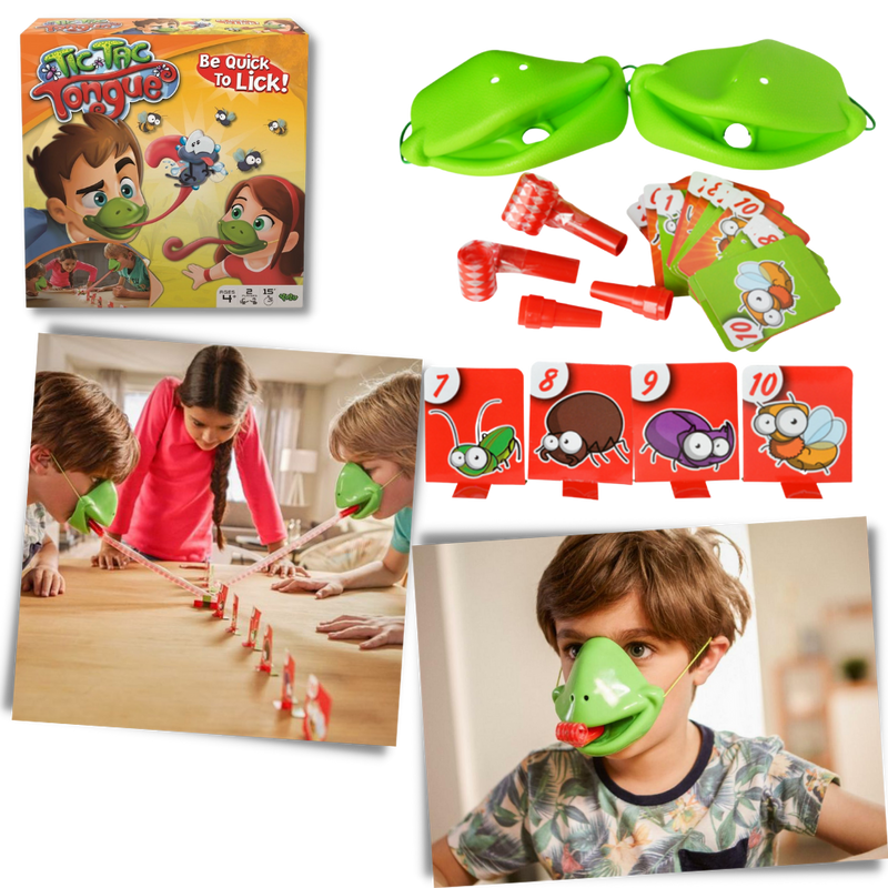Tic Tac Tongue Puzzle Spiel