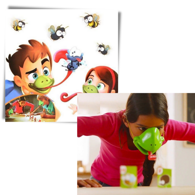 Tic Tac Tongue Puzzle Spiel