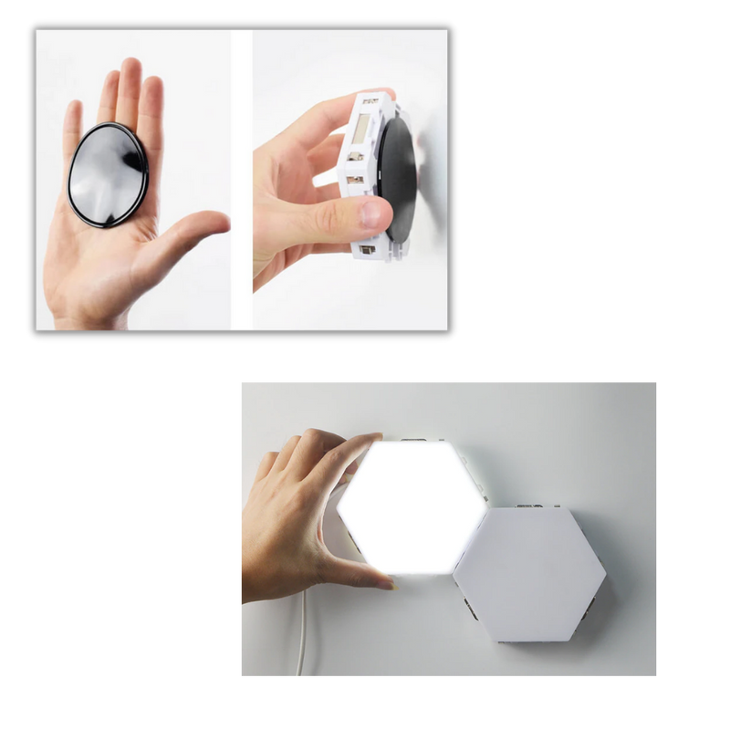 3er-Pack Modulare Tastleuchten