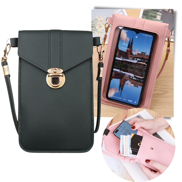 Touchscreen-Telefon Crossbody-Tasche