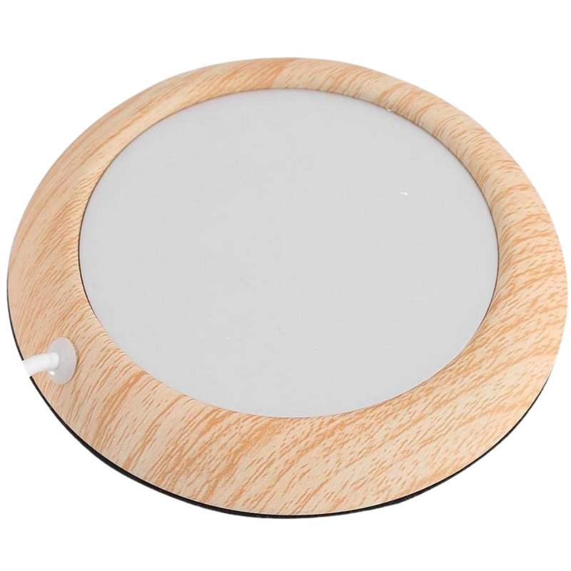 USB Elektrischer Tassenwärmer aus Holz