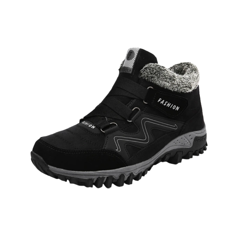Leder-Winterstiefel