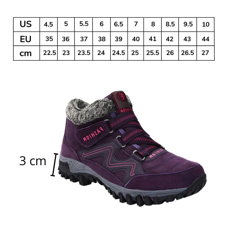 Leder-Winterstiefel