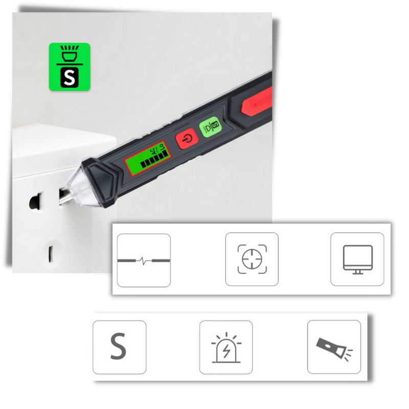 Stift zur Spannungsmessung